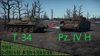 War Thunder: Vehicle Match Up: T-34 v Pz. IV H