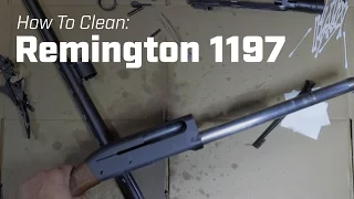 How To Clean: Remington 1187 Shotgun