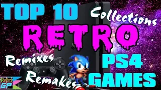 Top 10 PS4 Retro Game Collections BEST with Physical Release - Retro Game Players