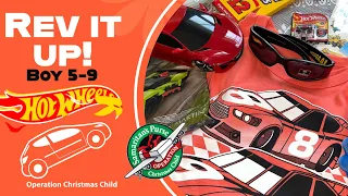 Operation Christmas Child - Boy 5-9 🏎️Hot Wheels theme 2023