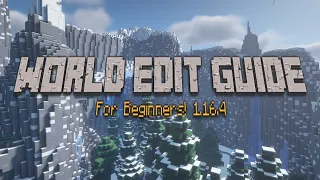 Minecraft: World Edit Tutorial for Beginners - 1.18 - How to terraform