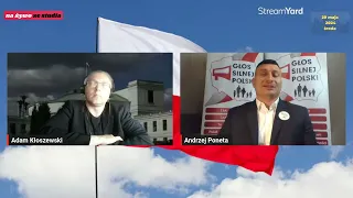 Andrzej Poneta "O Polsce w Europie" u Adama Kłoszewskiego 29.05.2024