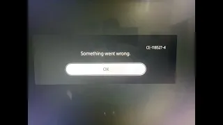 Fixed PS5 Error Code CE-118527-4 | Something went wrong