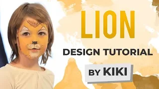 Lion Face Painting Tutorial