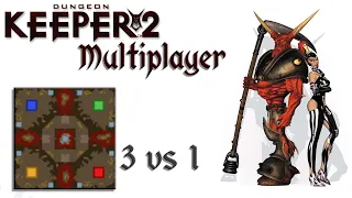 Dungeon Keeper 2 MP - 3 vs 1