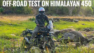 OFF-ROAD TEST ON HIMALAYAN 450🔥 | PERFORMANCE MUST WATCH 😳