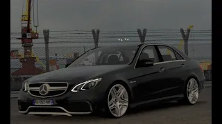 ETS 2 PARİS - ZÜRİH 687 km Mercedes Benz AMG  S Test Drive#ets2 #games #mercedes #scssoftware