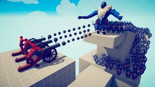 3x CANNON GOD vs 100x UNIT | TABS - Totally Accurate Battle Simulator