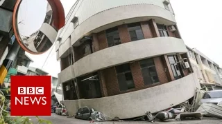 Taiwan Earthquake: 6.4 quake topples buildings in city of Tainan - BBC News