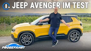 Neuer Jeep Avenger (2023): Erste Testfahrt im Elektro-SUV | PROBEFAHRT