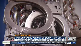 Nevada could face $100M in damages to state prison guards