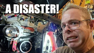 I almost ruined my 400 CID Small Block Chevy! 💥 I am so angry 🤬 at myself! #400sbc #supercharger