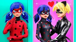 Ladybug vs Antibug / 31 Hacks and Crafts for Dolls