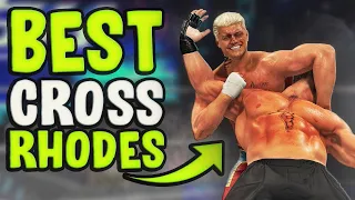 WWE 2k23 Finishers | Cody Rhodes Best Cross Rhodes