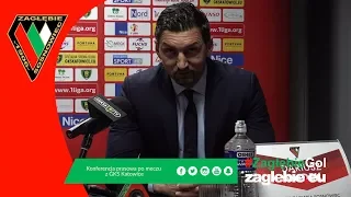 Konferencja prasowa po meczu z GKS Katowice (1:0)