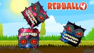 Red Ball 4 - Color Boss 3 Gameplay - All Levels - All Bosses - Part 1