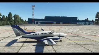 UWLL (УЛЬЯНОВСК) | изучаем табуретку, полетаем по Поволжью :)  | cessna-414aw | MSFS 2020