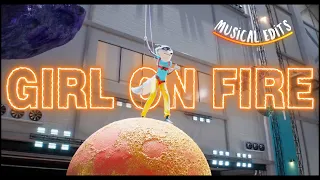 Sing 2 | Girl On Fire Song (Lyrics) | Sing 2