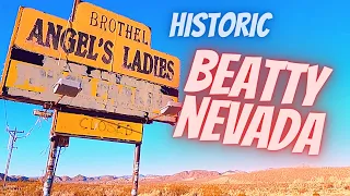 Historic Beatty Nevada HWY 95 Ghost Town