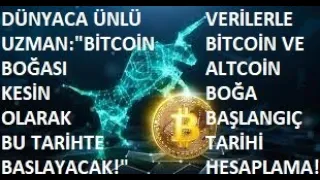 ÜNLÜ ANALİST:"BİTCOİN'DE GERÇEK KALKIŞ NOKTASI, MATEMATİKSEL OLARAK BU TARİHTE GELECEK!"🚀BTC DİKKAT🔥