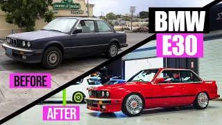 Starting Restoration on a BMW E30 325es