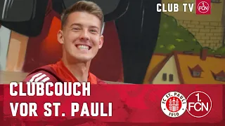"Querpass-Toni" 🤝🏽 Flachpass-Flick…😂| ClubCouch mit Florian Flick | 1. FC Nürnberg