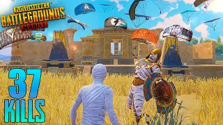 37 КИЛЛОВ - НОВЫЙ РЕКОРД! 🤯🏆 СОЛО ПРОТИВ СКВАДОВ В ПУБГ МОБАЙЛ - PUBG MOBILE С ВЕБКОЙ