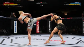 PS 5 | EA SPORTS™ UFC® 4 | girls fight | AMANDA NUNES VS HOLLY HOLM