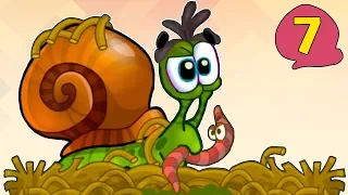 Супер УЛИТКА БОБ №7. Лесная история. Часть 6. Игра Snail Bob 2 на канале Хвостик ТВ