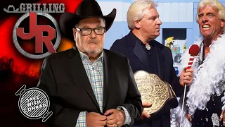 Jim Ross shoots on why it WASN'T a big deal that Ric Flair took WCW's belt onto WWF'sTV