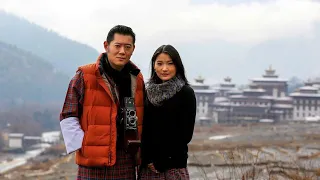 King and Queen of Bhutan