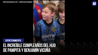 El increíble cumpleaños del hijo de Pampita y Benjamín Vicuña