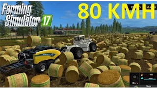 Farming Simulator 17 | VERY MUCH BALING w/ VERY FAST BIG BUD 👏👏👏