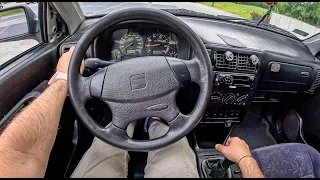 2002 Seat Cordoba II [1.6 101HP] |0-100| POV Test Drive #1745 Joe Black