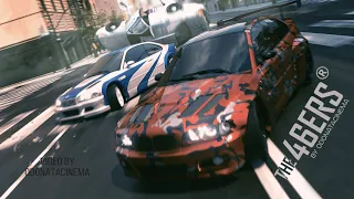 Трейлер NFS 2020  !!! | The46ERS и BMW m3 GTR против полиции. CGI анимация. 3ds max. Corona render