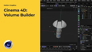 Cinema 4D: Volume Builder