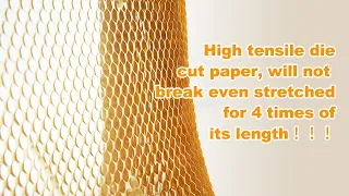 Honeycomb paper wrap packaging-LockedPaper