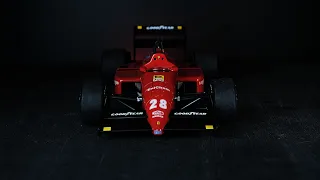 [FULL BUILD] Building Fujimi Ferrari F1 87/88C 1/20 Scale Formula 1 Car  - ASMR - Step by Step