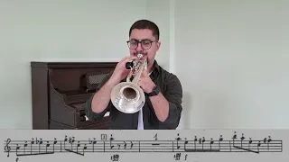 Stravinsky: The Firebird - Trumpet Excerpt - Daniel Leal