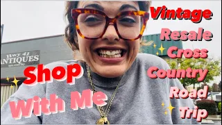 “Hopefully Things Turn Around” | SHOP WITH ME | VINTAGE RESALE | ANTIQUE MALL FINDS | CROSS COUNTRY
