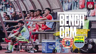 Riko Simanjuntak Berikan Semangat dari Bench saat Hadapi Persib Bandung | Bench Cam