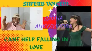 SUPERB VOICE!!! Cant Help Falling In Love Стерео Диана Анкудинова Шоумаскгоон тур