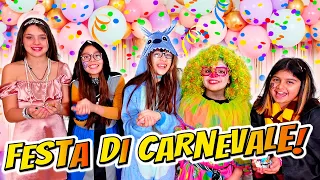 FESTA A SORPRESA DI CARNEVALE CON TUTTE LE MIE AMICHE 🎉E ALLE 3:00 DI NOTTE IL PIGIAMA PARTY! ❤BFF