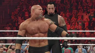 Goldberg vs The Undertaker || WWE 2K23