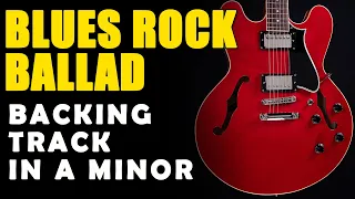 Blues Rock Ballad Backing Track in A Minor- Easy Jam Tracks