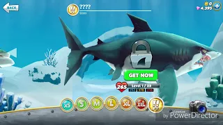 Hungry shark world unlocks sharks from type xs to type highest