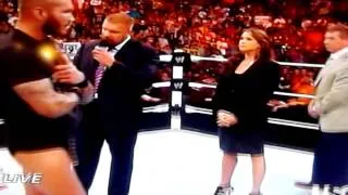 Randy Orton Coronation WWE Raw 8/19/13