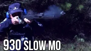 Mossberg 930 shotgun in Slow Motion! 5 shots in a HALF SECOND with Jerry Miculek!