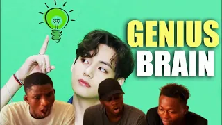 THIS GUY IS A GENIUS! Kim Taehyung (BTS V) : A brain full of ideas | REACTION