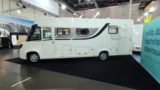 Mercedes motorhome from France.  Le Voyageur XH7 9CF.  Musical tour.